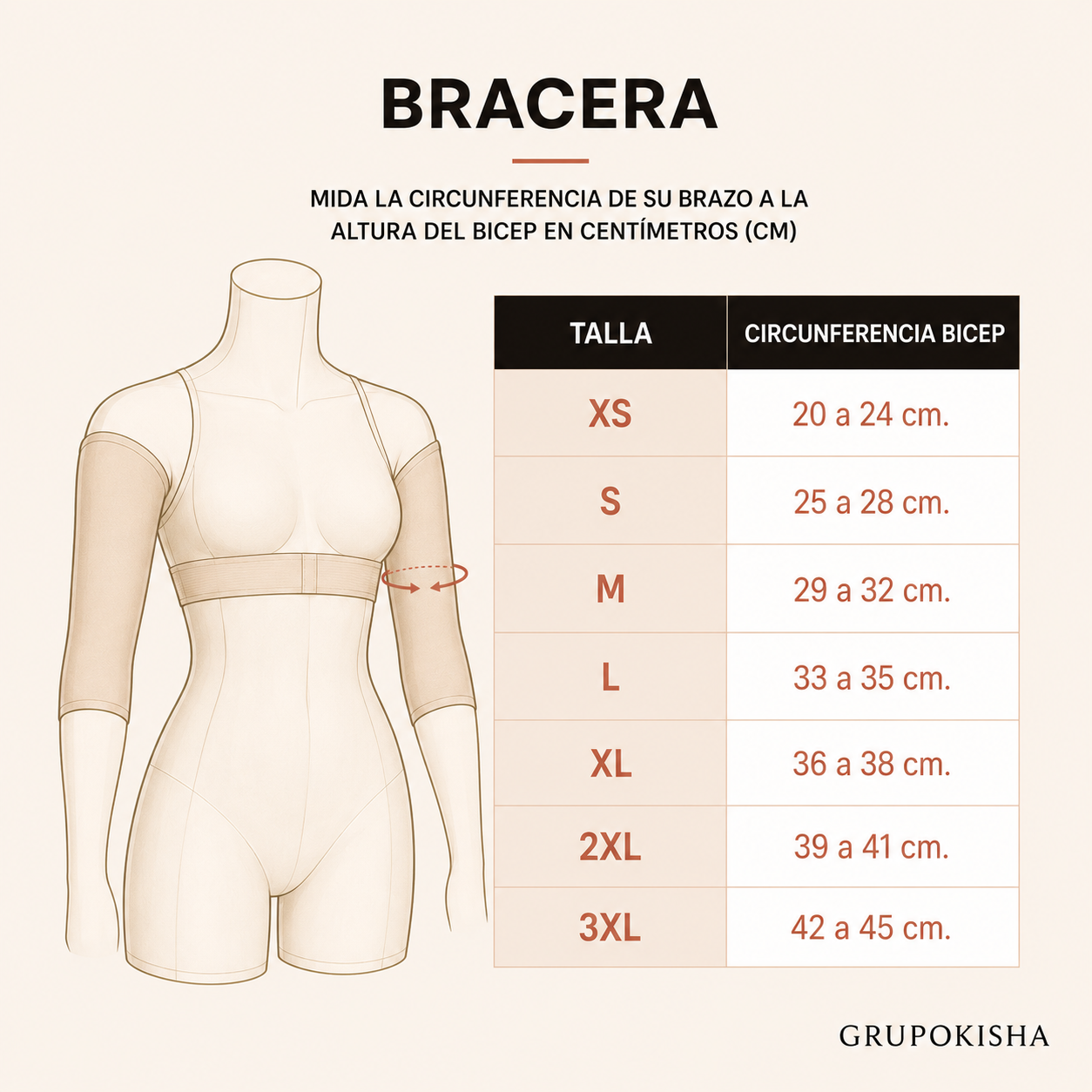 Guía de tallas