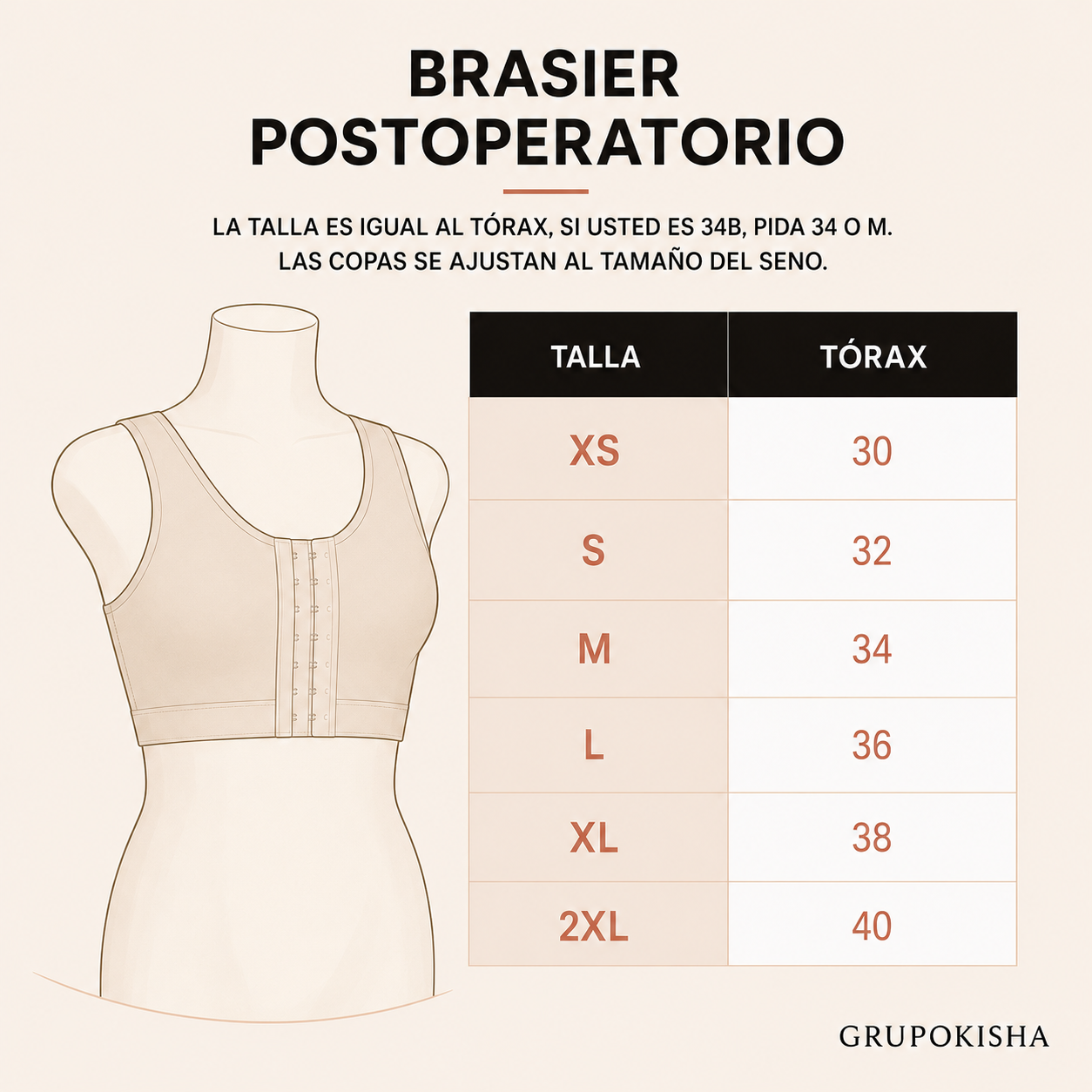 Guía de tallas
