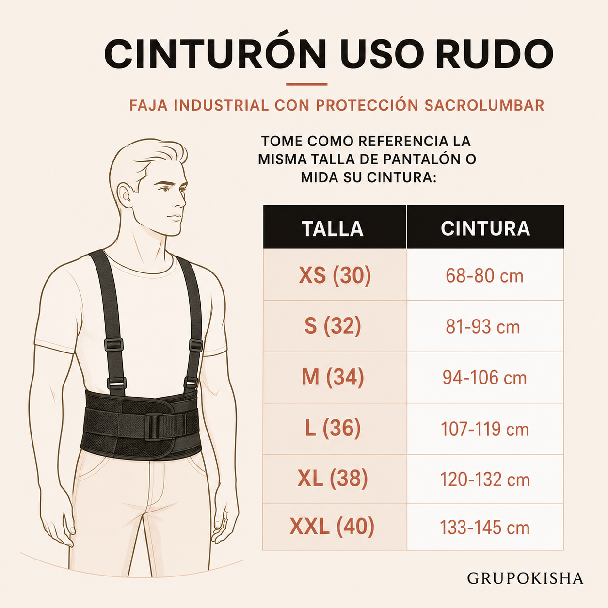 Guía de tallas