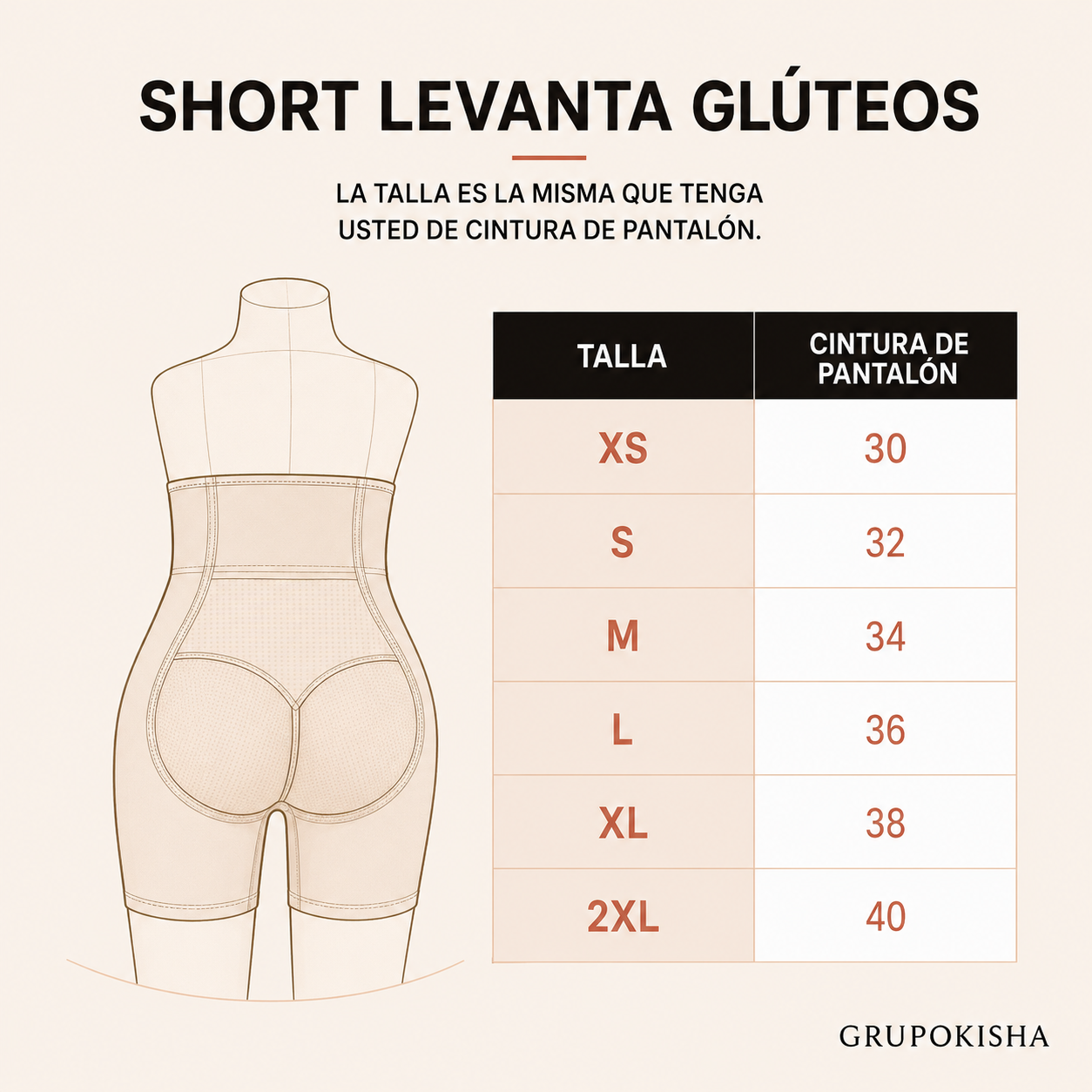 Guía de tallas